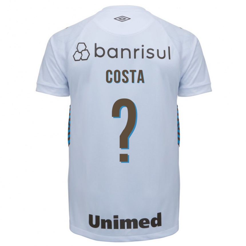 Niño Fútbol Camiseta Wesley Costa #0 Blanco 2ª Equipación 2023/24 México