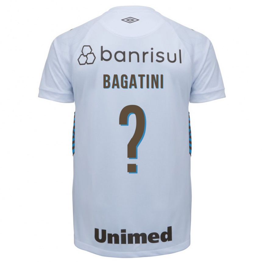 Niño Fútbol Camiseta Gustavo Bagatini #0 Blanco 2ª Equipación 2023/24 México