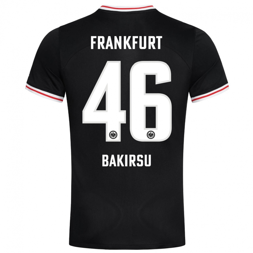 Niño Fútbol Camiseta Hüseyin Bakirsu #46 Negro 2ª Equipación 2023/24 México