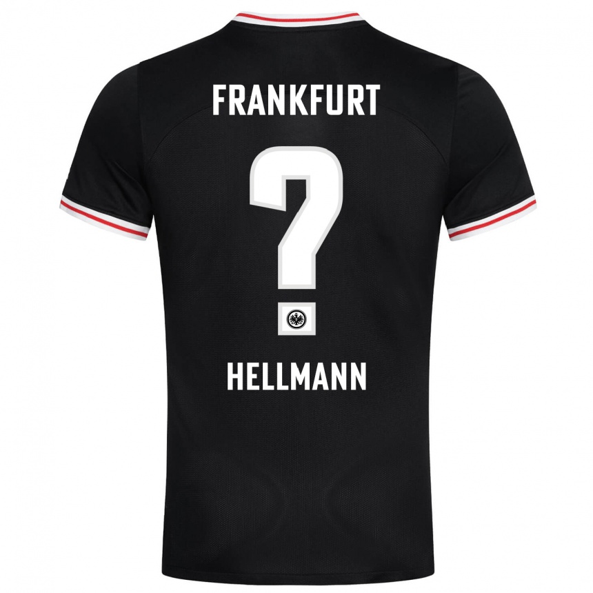 Niño Fútbol Camiseta Melvin Hellmann #0 Negro 2ª Equipación 2023/24 México