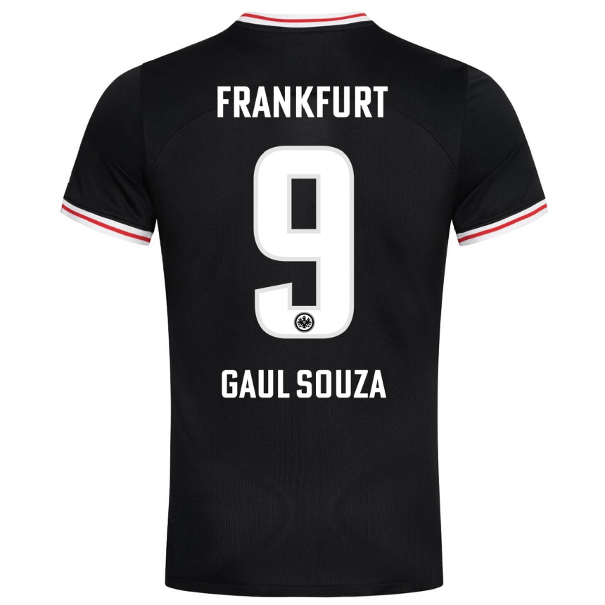 Niño Fútbol Camiseta Alessandro Gaul Souza #9 Negro 2ª Equipación 2023/24 México