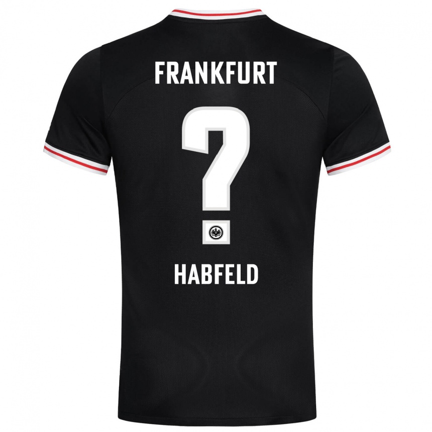 Niño Fútbol Camiseta Josef Haßfeld #0 Negro 2ª Equipación 2023/24 México