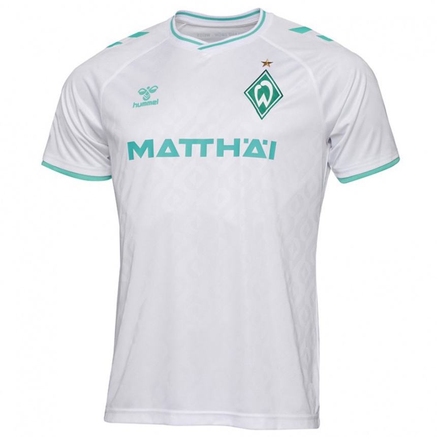 Niño Fútbol Camiseta Mika Eickhoff #25 Blanco 2ª Equipación 2023/24 México