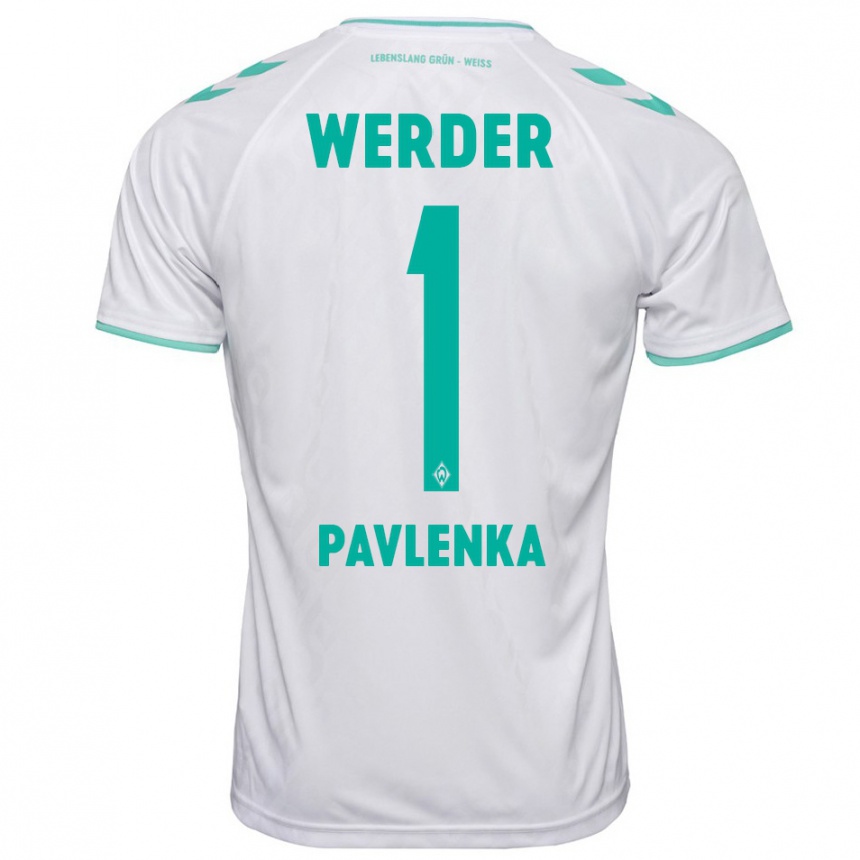 Niño Fútbol Camiseta Jiri Pavlenka #1 Blanco 2ª Equipación 2023/24 México