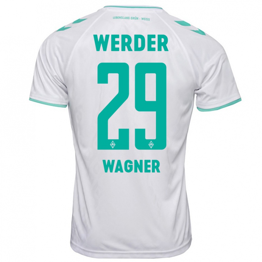 Niño Fútbol Camiseta Paul Wagner #29 Blanco 2ª Equipación 2023/24 México