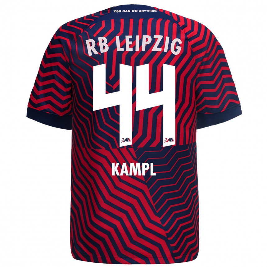 Niño Fútbol Camiseta Kevin Kampl #44 Azul Rojo 2ª Equipación 2023/24 México