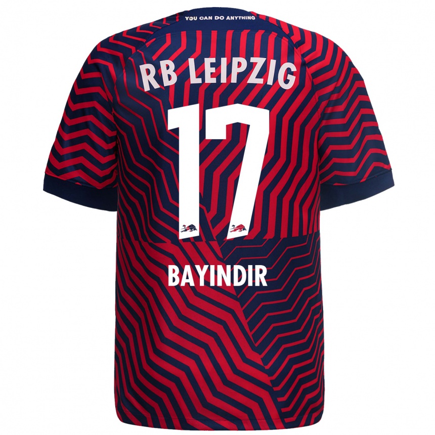 Niño Fútbol Camiseta Aris Bayindir #17 Azul Rojo 2ª Equipación 2023/24 México