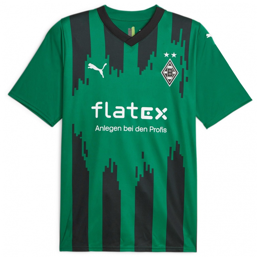 Niño Fútbol Camiseta Jordan #13 Verde Negro 2ª Equipación 2023/24 México