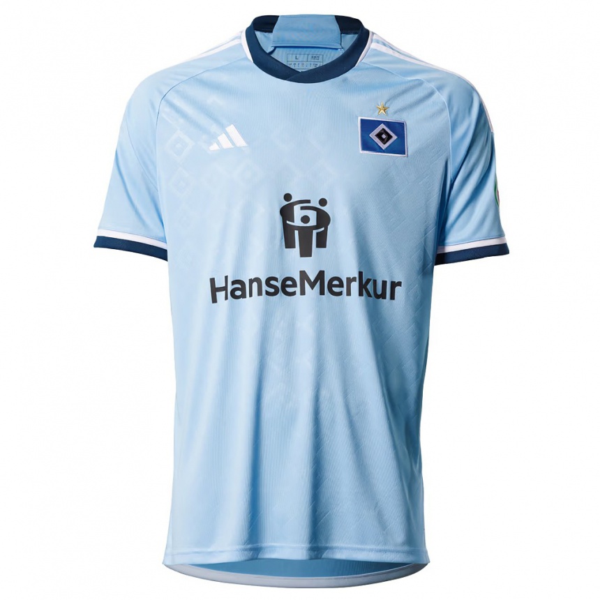 Niño Fútbol Camiseta Simon Heinbockel #1 Azul 2ª Equipación 2023/24 México