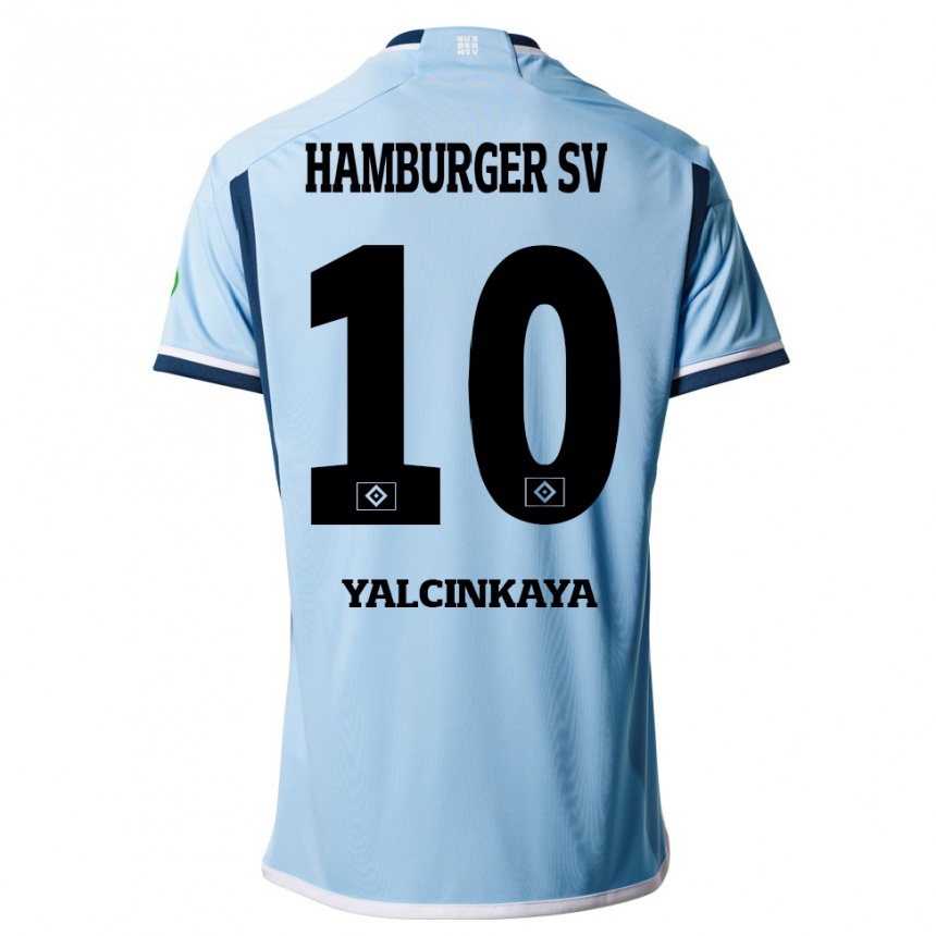 Niño Fútbol Camiseta Bilal Yalcinkaya #10 Azul 2ª Equipación 2023/24 México