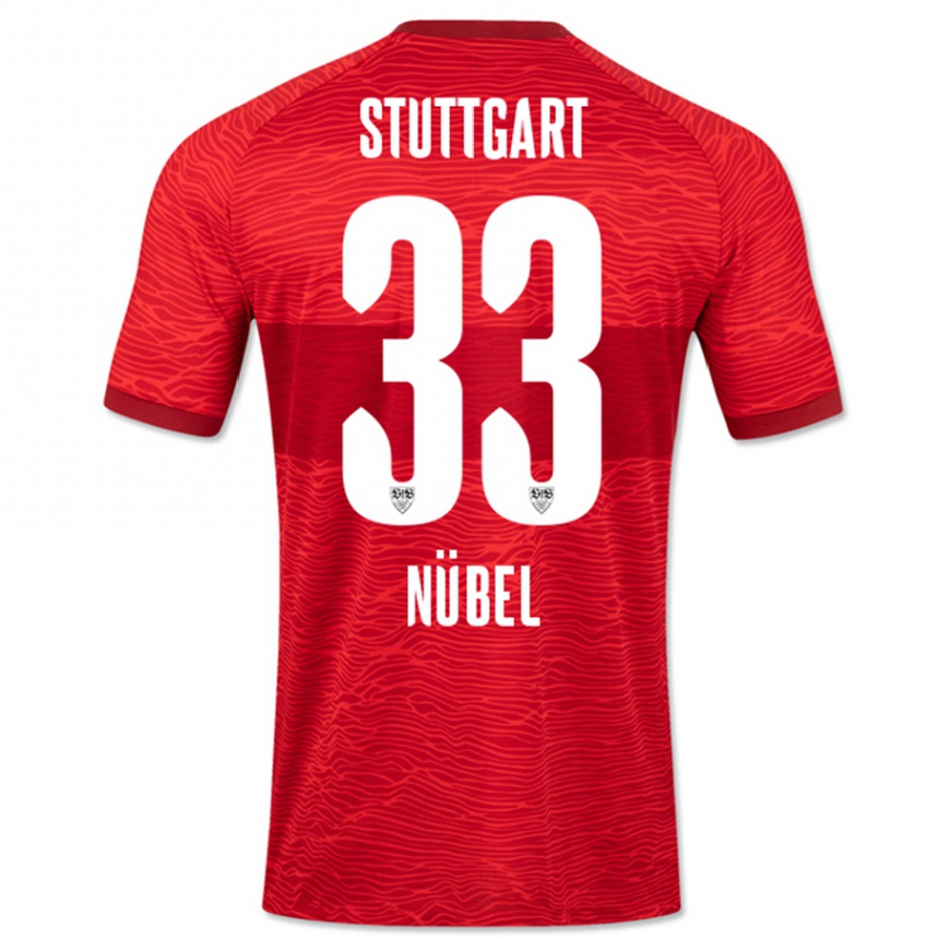 Niño Fútbol Camiseta Alexander Nübel #33 Rojo 2ª Equipación 2023/24 México