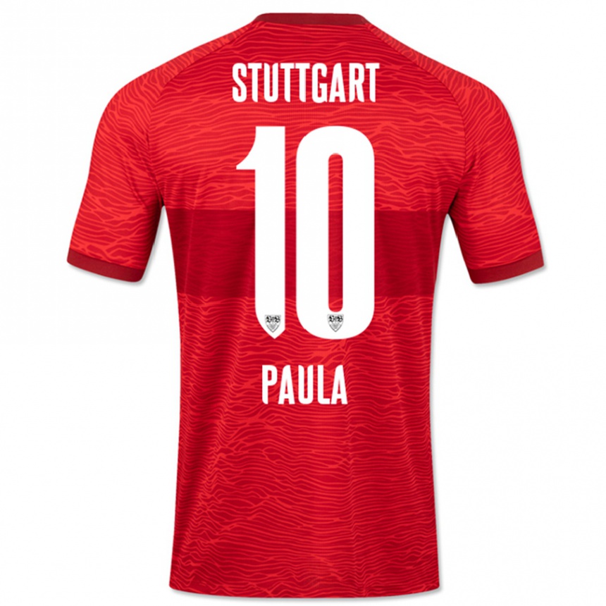 Niño Fútbol Camiseta Raul Paula #10 Rojo 2ª Equipación 2023/24 México