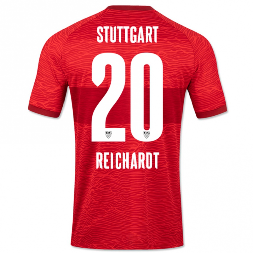 Niño Fútbol Camiseta Leon Reichardt #20 Rojo 2ª Equipación 2023/24 México