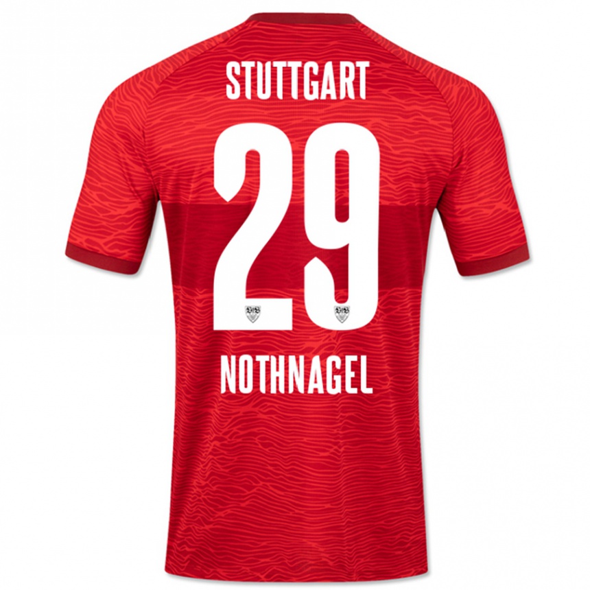 Niño Fútbol Camiseta Dominik Nothnagel #29 Rojo 2ª Equipación 2023/24 México