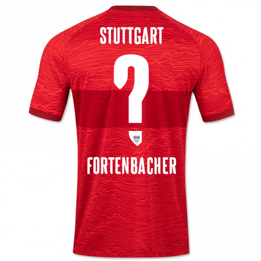 Niño Fútbol Camiseta Jannik Fortenbacher #0 Rojo 2ª Equipación 2023/24 México