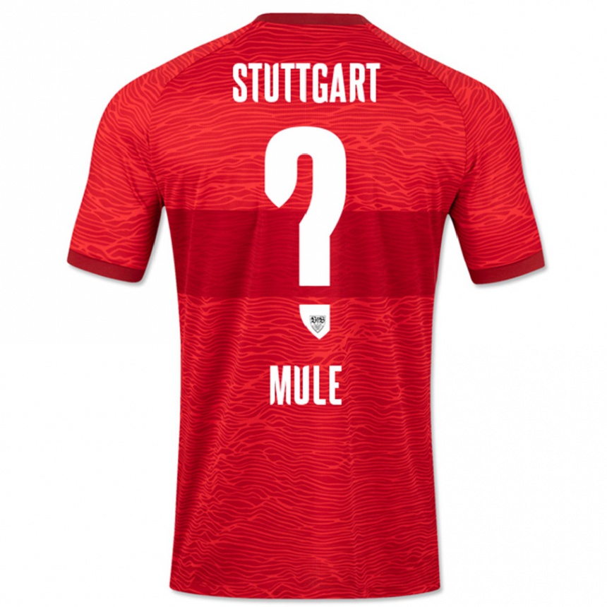 Niño Fútbol Camiseta Salvatore Mule #0 Rojo 2ª Equipación 2023/24 México