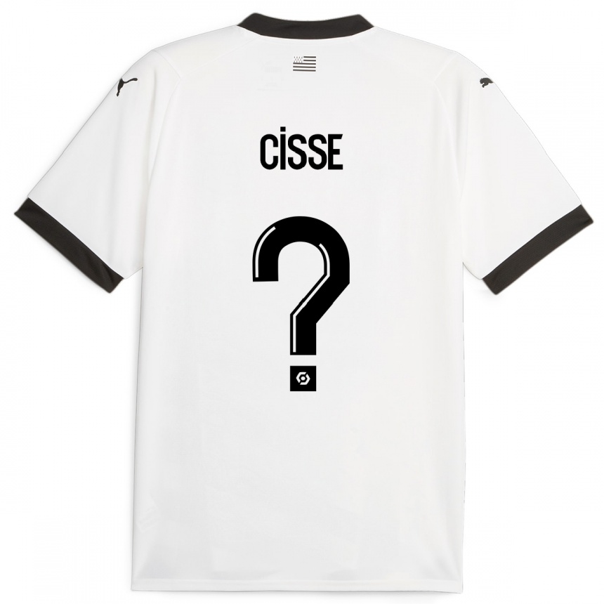 Niño Fútbol Camiseta Djaoui Cissé #0 Blanco 2ª Equipación 2023/24 México