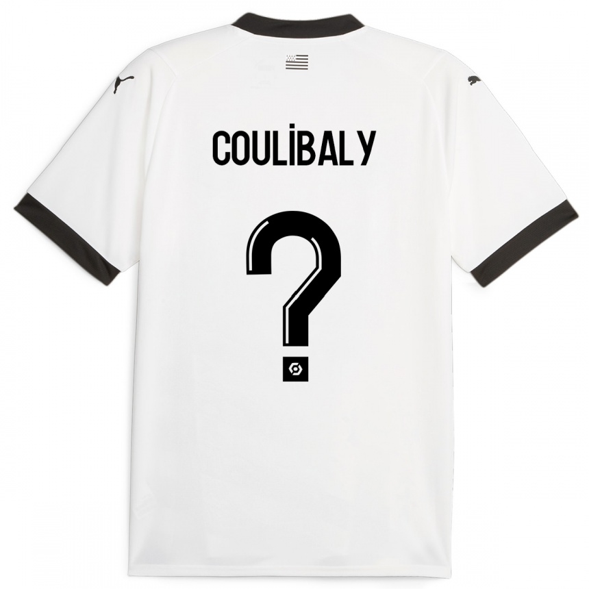 Niño Fútbol Camiseta Joël Coulibaly #0 Blanco 2ª Equipación 2023/24 México