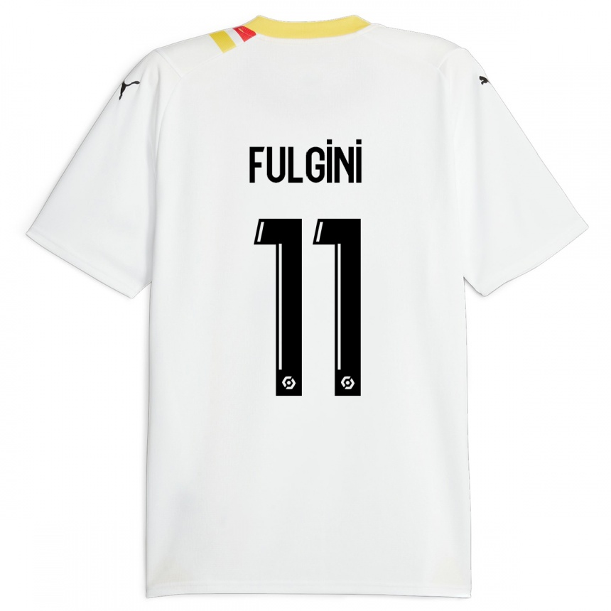 Niño Fútbol Camiseta Angelo Fulgini #11 Negro 2ª Equipación 2023/24 México