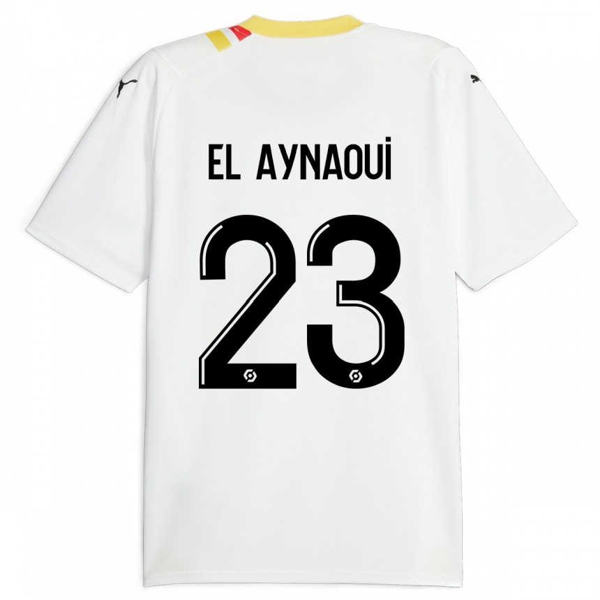 Niño Fútbol Camiseta Neil El Aynaoui #23 Negro 2ª Equipación 2023/24 México