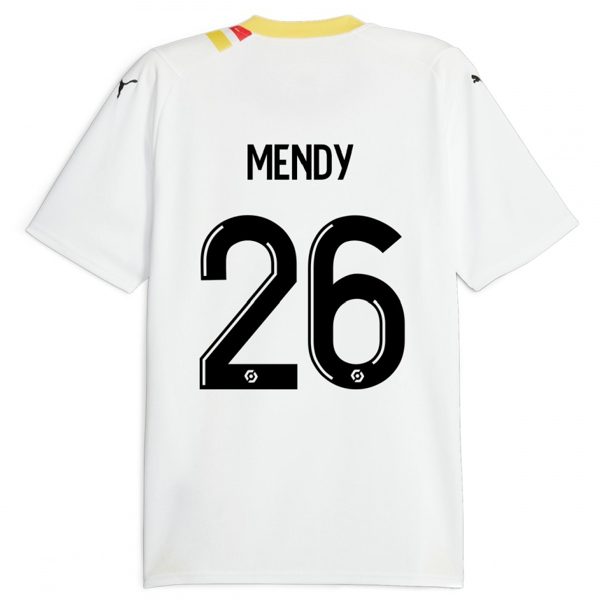 Niño Fútbol Camiseta Nampalys Mendy #26 Negro 2ª Equipación 2023/24 México