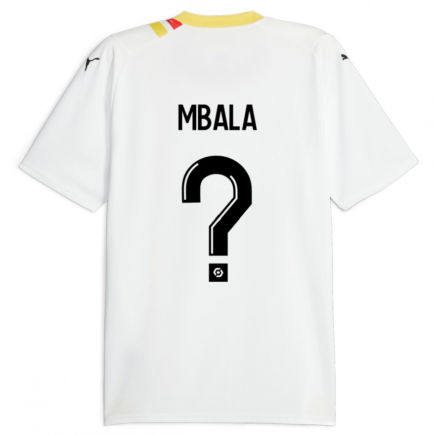 Niño Fútbol Camiseta Keny Mbala #0 Negro 2ª Equipación 2023/24 México