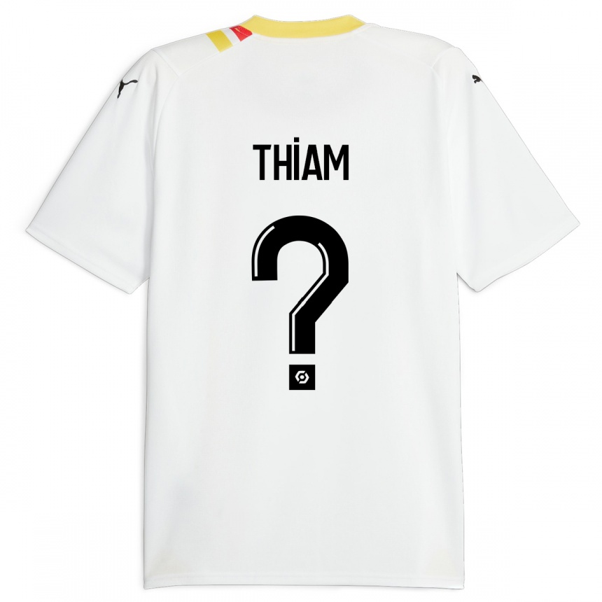 Niño Fútbol Camiseta Mamadou Thiam #0 Negro 2ª Equipación 2023/24 México