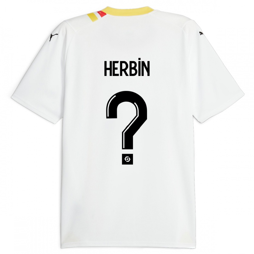 Niño Fútbol Camiseta Grégoire Herbin #0 Negro 2ª Equipación 2023/24 México