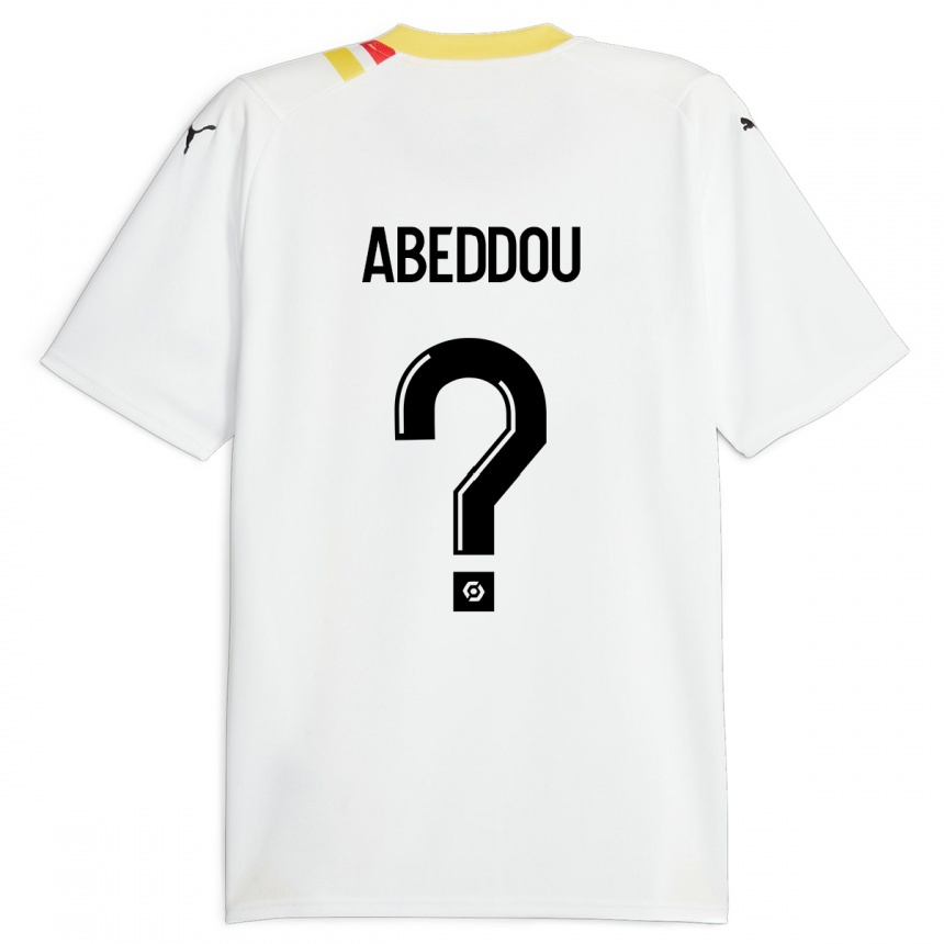Niño Fútbol Camiseta Adam Abeddou #0 Negro 2ª Equipación 2023/24 México