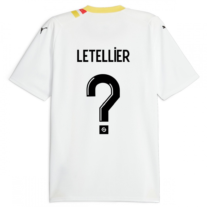 Niño Fútbol Camiseta Trévor Letellier #0 Negro 2ª Equipación 2023/24 México