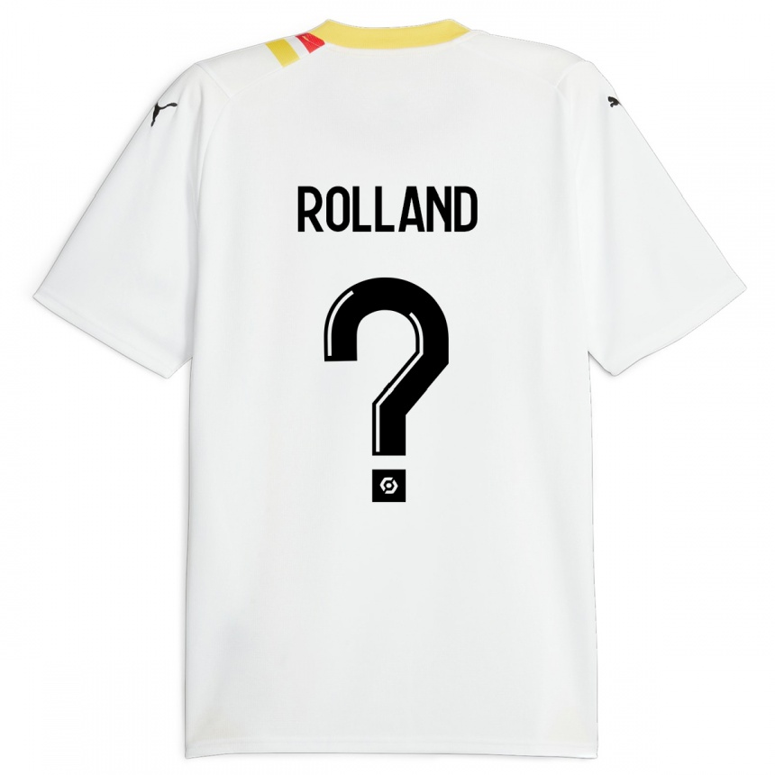 Niño Fútbol Camiseta Paul Rolland #0 Negro 2ª Equipación 2023/24 México