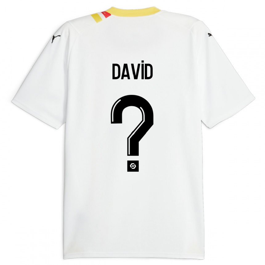 Niño Fútbol Camiseta Tess David #0 Negro 2ª Equipación 2023/24 México