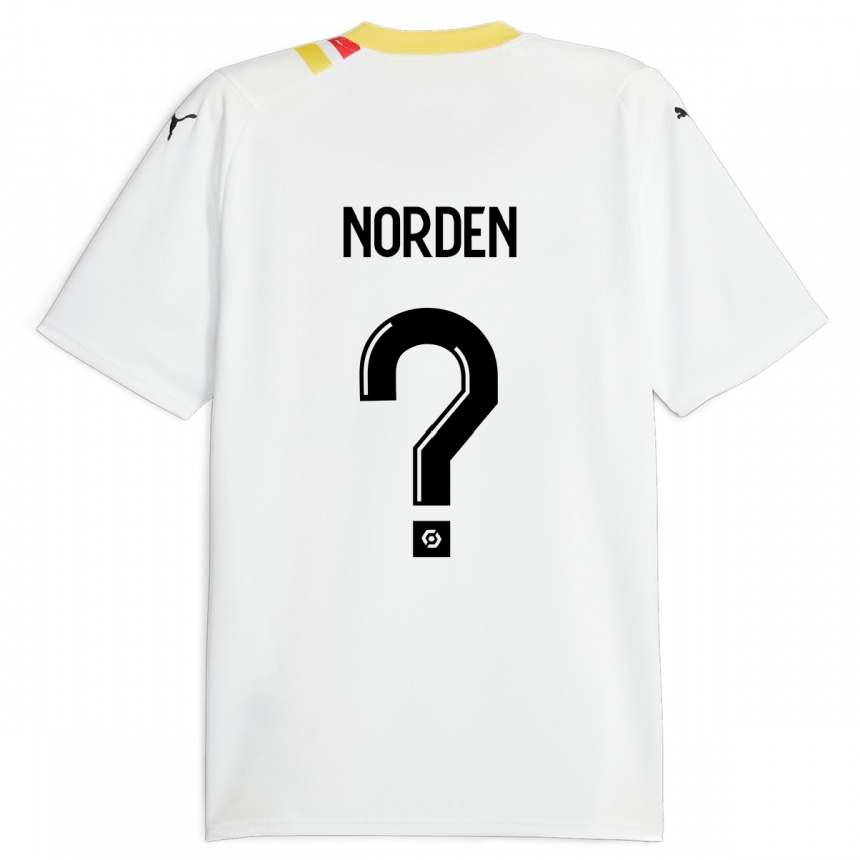 Niño Fútbol Camiseta Doreen Norden #0 Negro 2ª Equipación 2023/24 México