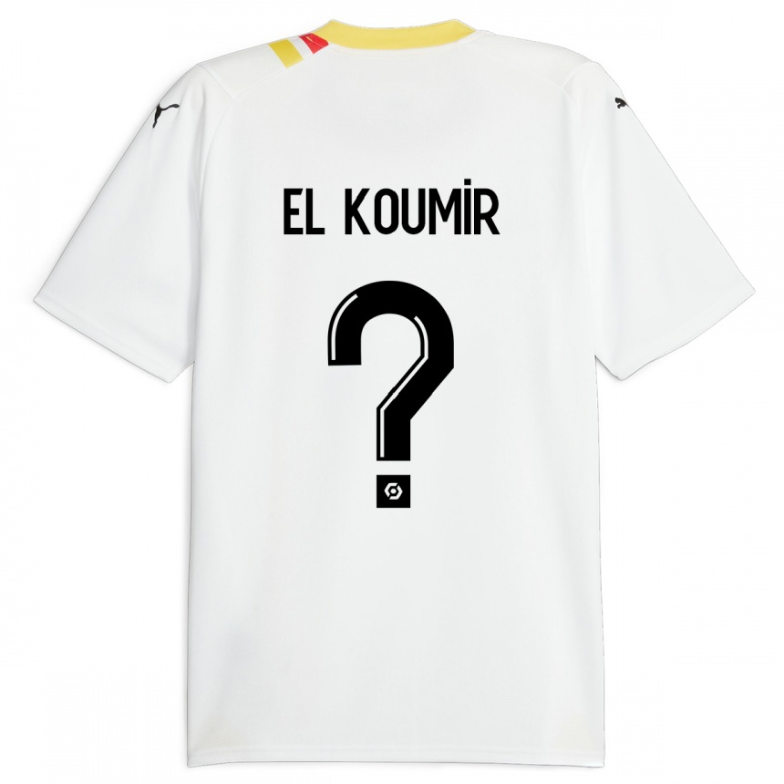 Niño Fútbol Camiseta Kaïna El Koumir #0 Negro 2ª Equipación 2023/24 México