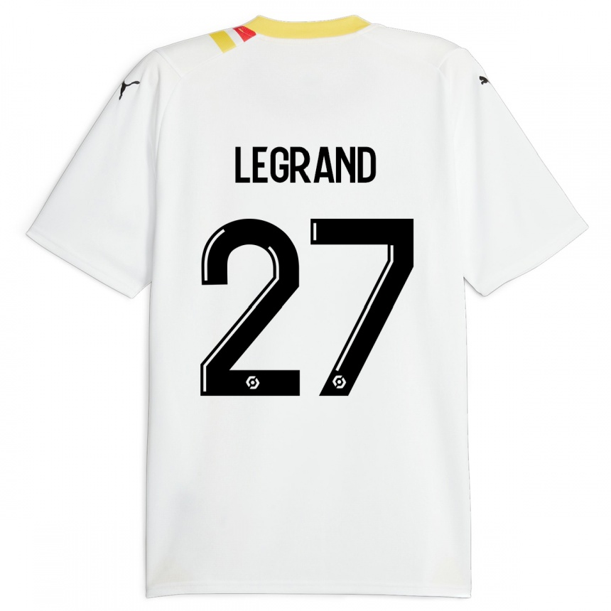 Niño Fútbol Camiseta Bérénice Legrand #27 Negro 2ª Equipación 2023/24 México