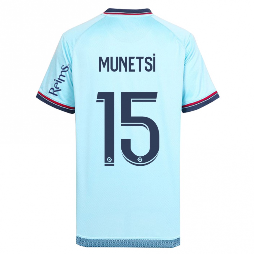 Niño Fútbol Camiseta Marshall Munetsi #15 Cielo Azul 2ª Equipación 2023/24 México