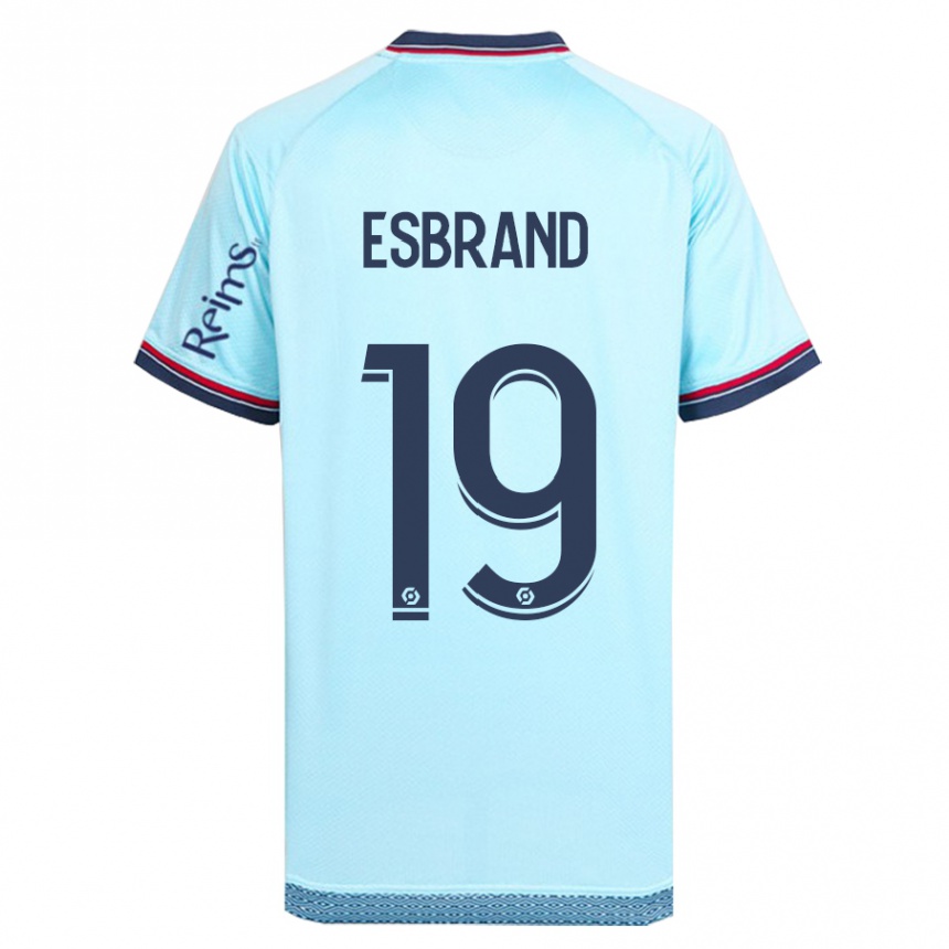 Niño Fútbol Camiseta Josh Wilson-Esbrand #19 Cielo Azul 2ª Equipación 2023/24 México