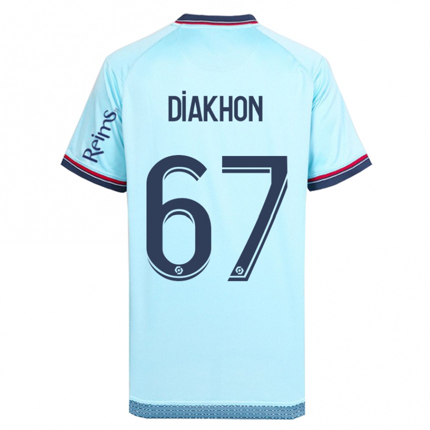 Niño Fútbol Camiseta Mamadou Diakhon #67 Cielo Azul 2ª Equipación 2023/24 México