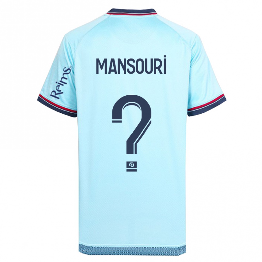 Niño Fútbol Camiseta Keryane Mansouri #0 Cielo Azul 2ª Equipación 2023/24 México