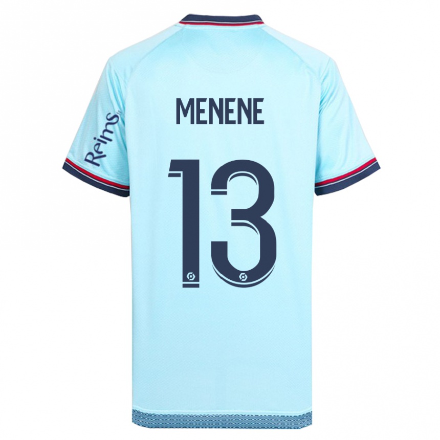 Niño Fútbol Camiseta Meyong Menene #13 Cielo Azul 2ª Equipación 2023/24 México