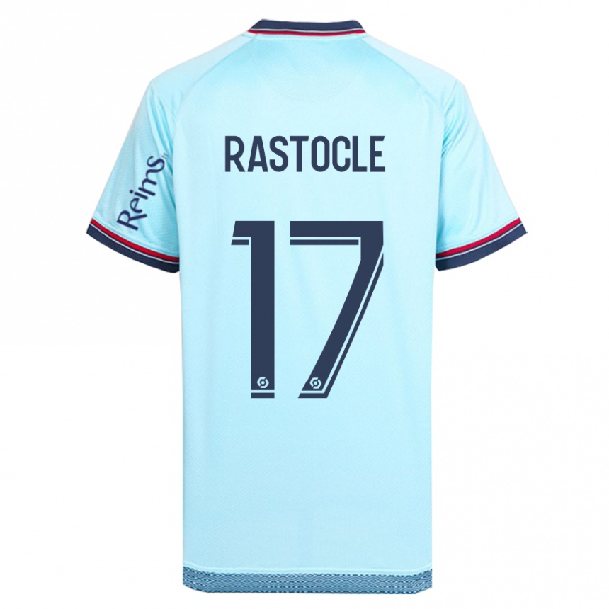 Niño Fútbol Camiseta Jade Rastocle #17 Cielo Azul 2ª Equipación 2023/24 México