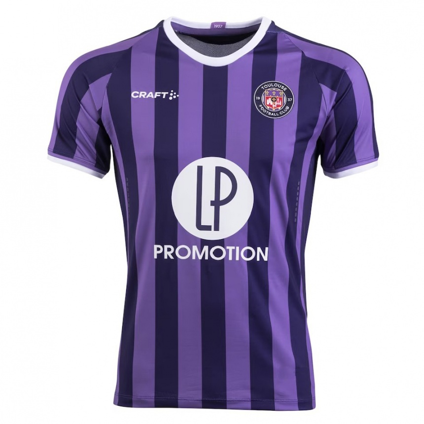 Niño Fútbol Camiseta Pauline Papaix #8 Morado 2ª Equipación 2023/24 México