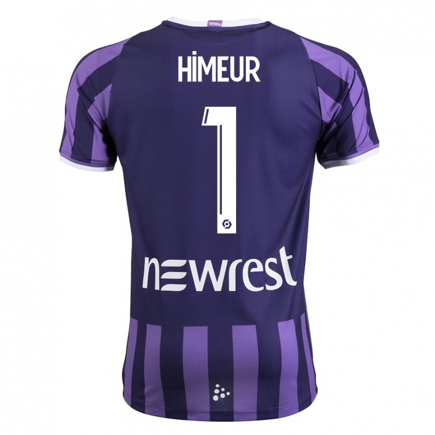 Niño Fútbol Camiseta Thomas Himeur #1 Morado 2ª Equipación 2023/24 México