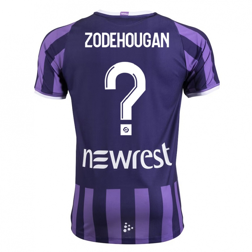 Niño Fútbol Camiseta Yanis Zodehougan #0 Morado 2ª Equipación 2023/24 México