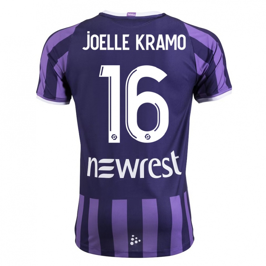 Niño Fútbol Camiseta Marie Joelle Kramo #16 Morado 2ª Equipación 2023/24 México