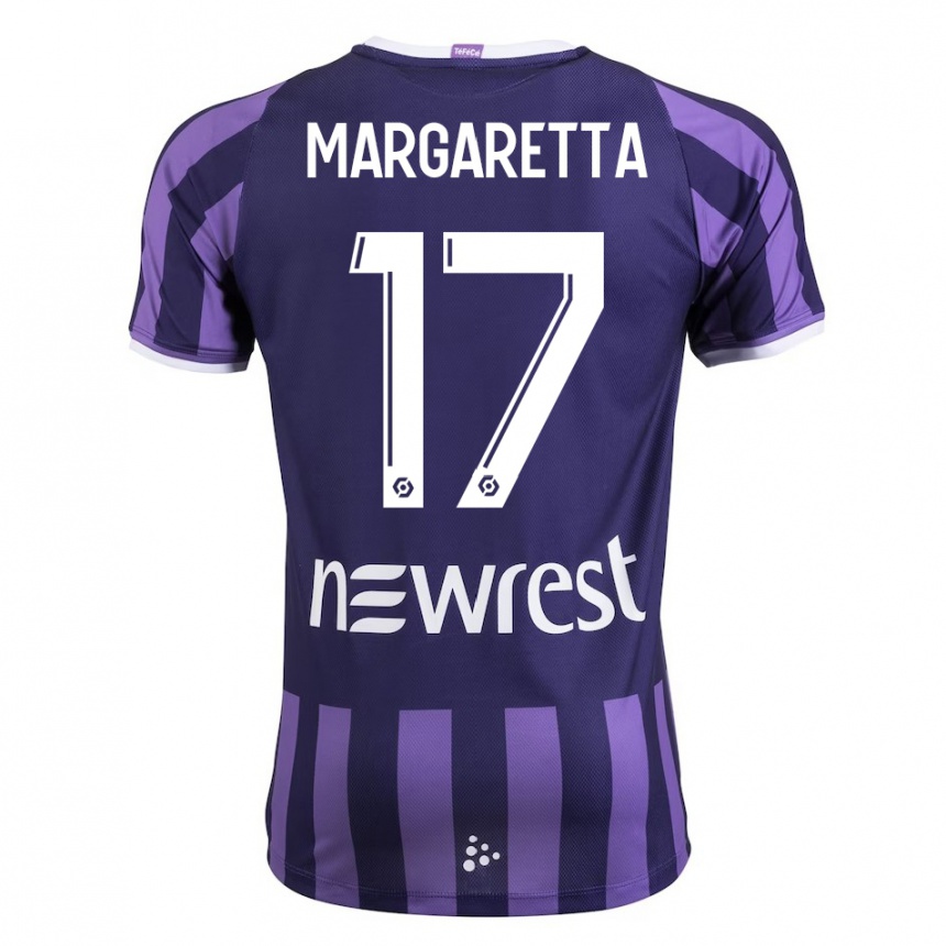 Niño Fútbol Camiseta Jessica Margaretta #17 Morado 2ª Equipación 2023/24 México