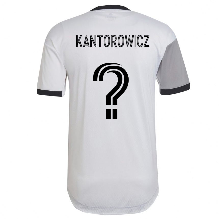 Niño Fútbol Camiseta Dominic Kantorowicz #0 Blanco 2ª Equipación 2023/24 México