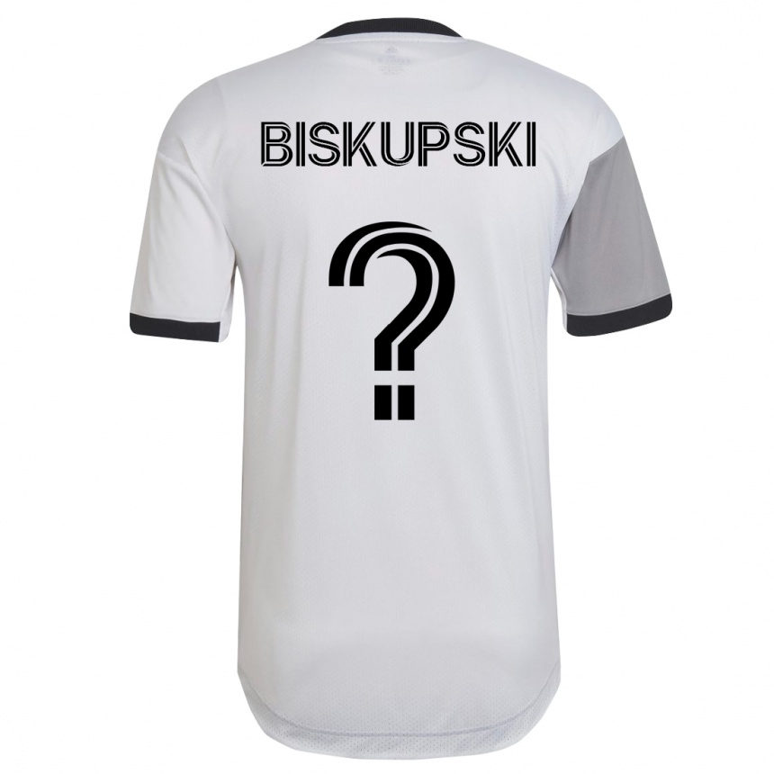 Niño Fútbol Camiseta Philip Biskupski #0 Blanco 2ª Equipación 2023/24 México