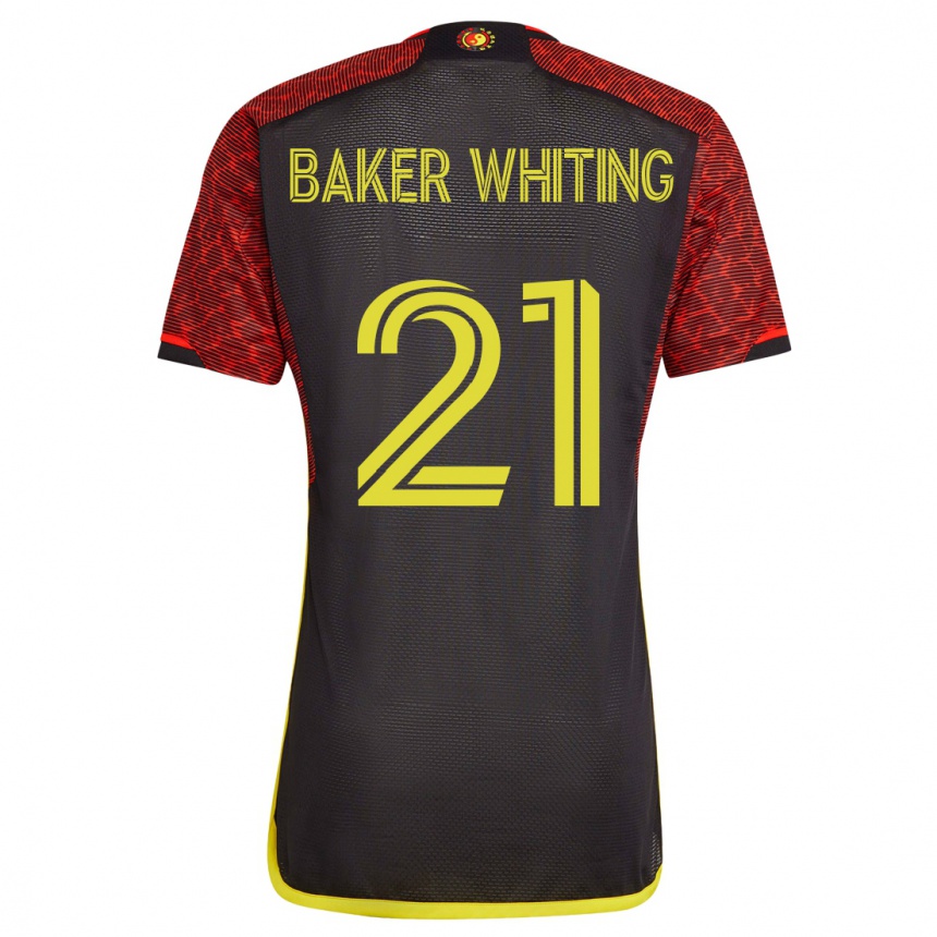 Niño Fútbol Camiseta Reed Baker-Whiting #21 Naranja 2ª Equipación 2023/24 México