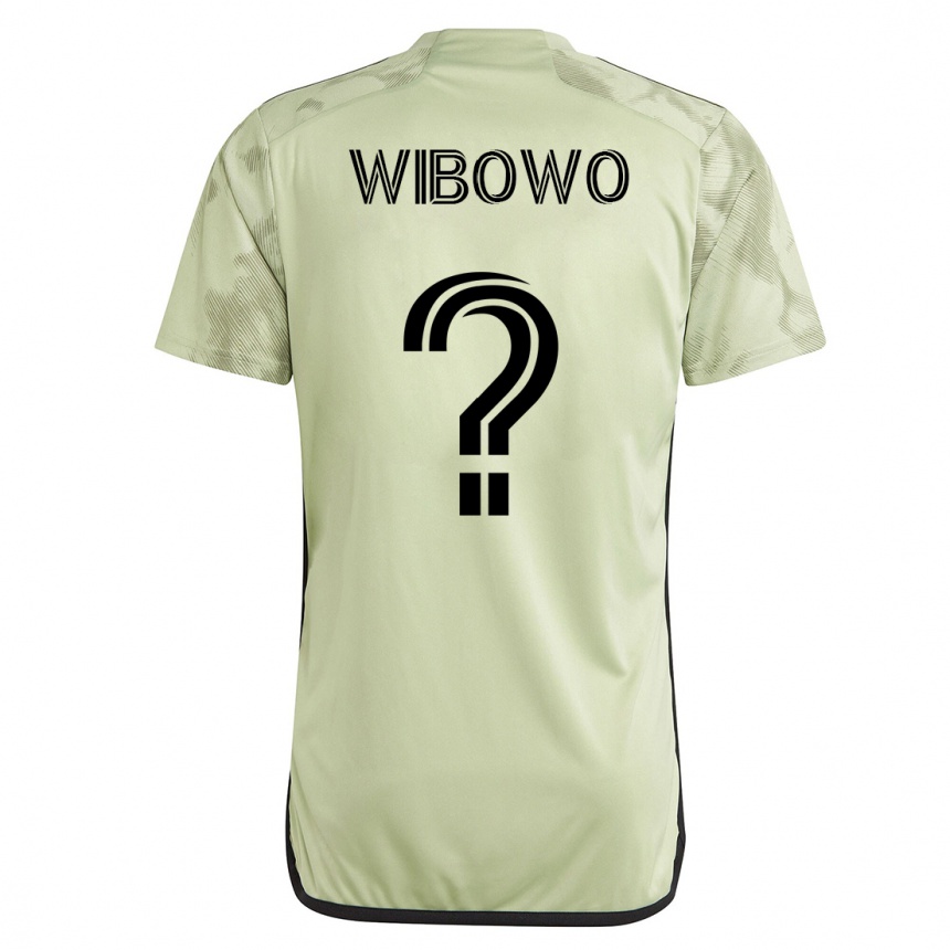 Niño Fútbol Camiseta Adrian Wibowo #0 Verde 2ª Equipación 2023/24 México